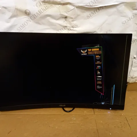 ASUS TUF VG27WQ1B 27" WQHD 165HZ CURVED GAMING MONITOR