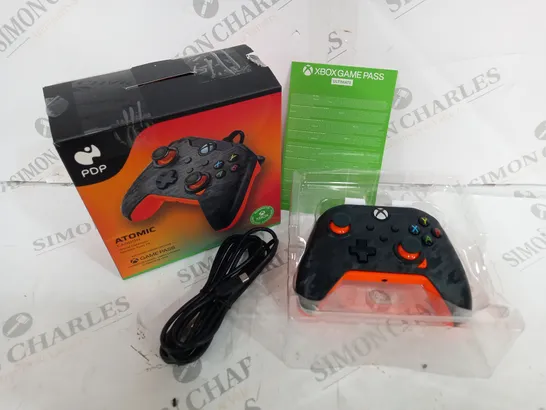 BOXED PDP ATOMIC CARBON XBOX CONTROLLER