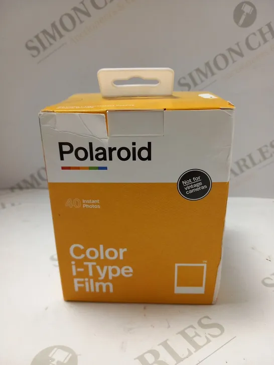 BOXED POLAROID COLOR I-TYPE FILM 40 INSTANT PHOTOS