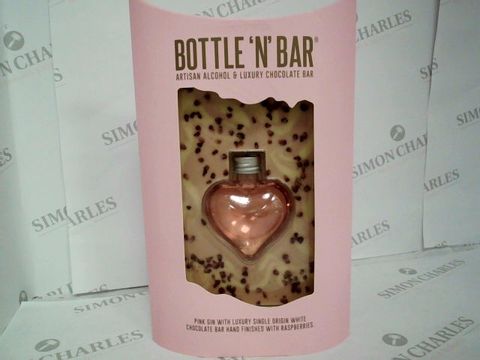 BOTTLE 'N' BAR PINK GIN HEART EDITION RRP &pound;16.99