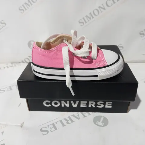 CONVERSE ALL STAR BABY  PINK SIZE 5