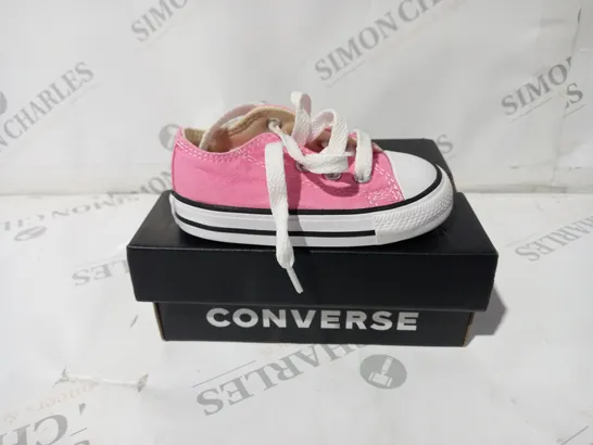 CONVERSE ALL STAR BABY  PINK SIZE 5