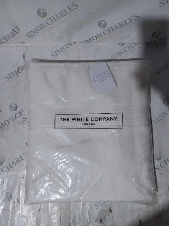 THE WHITE COMPANY LUXURY EGYPTIAN COTTON BATH SHEET IN WHITE