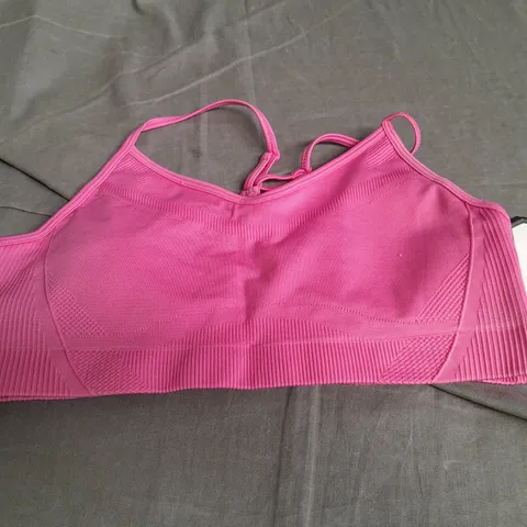 AYBL BALANCE V3 SEAMLESS STRAPPY SPORTS BRA BUBBLEGUM PINK MEDIUM 