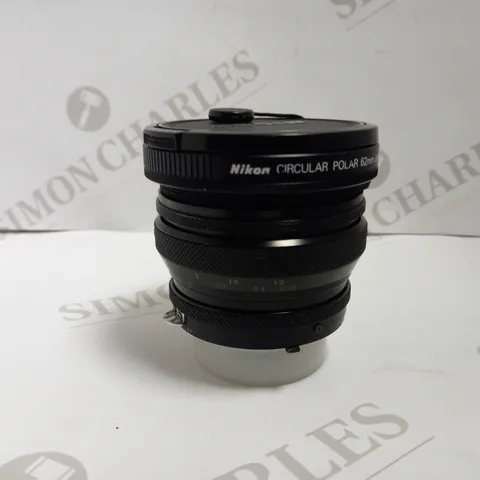 NIKON CAMERA LENS (CICULAR POLAR 62mm JAPAN, SIGMA FOCUS)