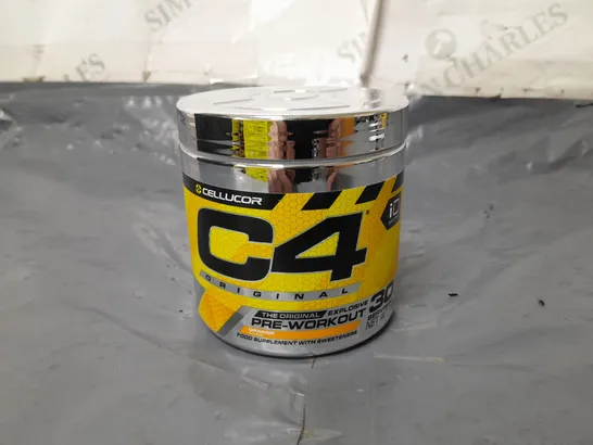 CELLUCOR C4 ORIGINAL PRE-WORKOUT SUPPLEMENT - ORANGE FLAVOUR 198G