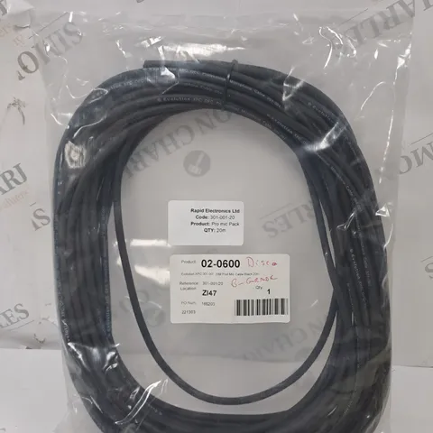 ALPHA WIRE 1898 CONTROL CABLE 18AWG 5 CORE 30.5M REEL
