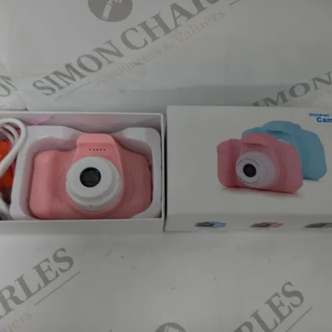 BOXED CHILDRENS DIGITAL CAMERA - PINK