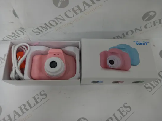 BOXED CHILDRENS DIGITAL CAMERA - PINK