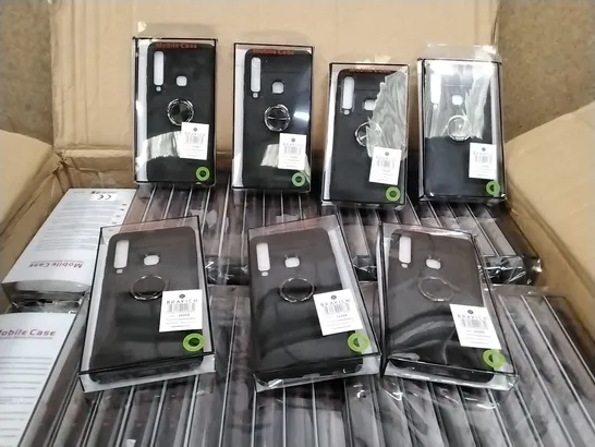 LOT CONTAINING APPROXIMATELY 250 BOXED SEALED SAMSUNG A9 CASES IN BLACK