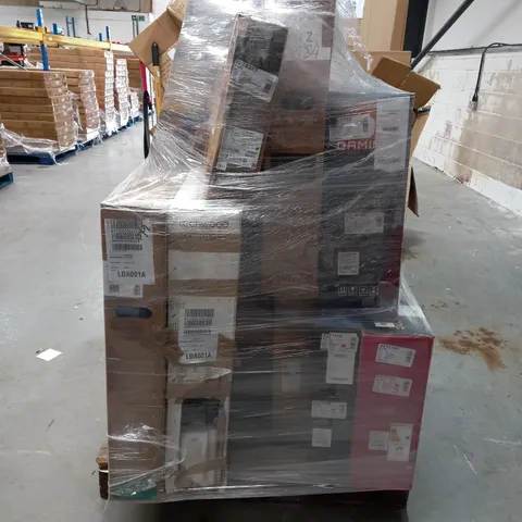 PALLET OF ASSORTED BROKEN AND FAULTY TELEVISIONS AND MONITORS TO INCLUDE AOC, HP AND TOSHIBA - COLLECTION ONLY 