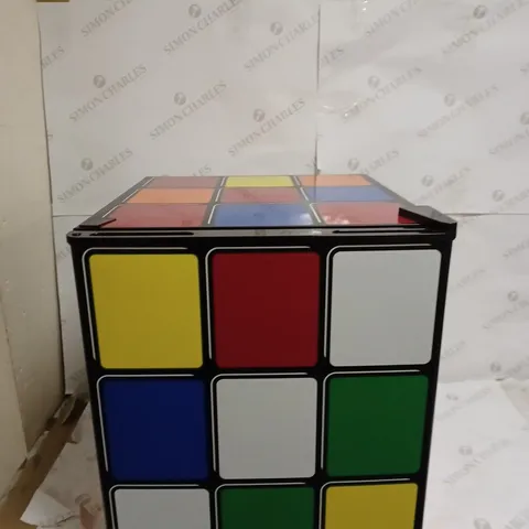 HUSKY HUS-HU231 RUBIKS CUBE MINI FRIDGE COLLECTION ONLY 