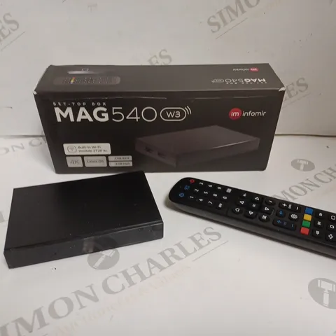 BOXED MAG540 HIGH-PERFORMANCE LINUX SET-TOP BOX