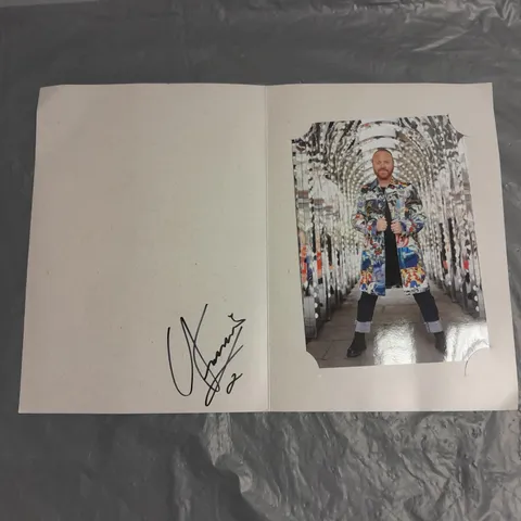 SIGNED LEIGH FRANCIS "MY FIRST TIME" TOUR PHOTOGRAPH