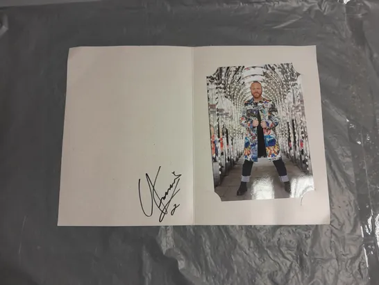 SIGNED LEIGH FRANCIS "MY FIRST TIME" TOUR PHOTOGRAPH