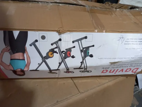 DAVINA FITNESS FOLDING MAGNETIC EXERCISE BIKE - COLLECTION ONLY