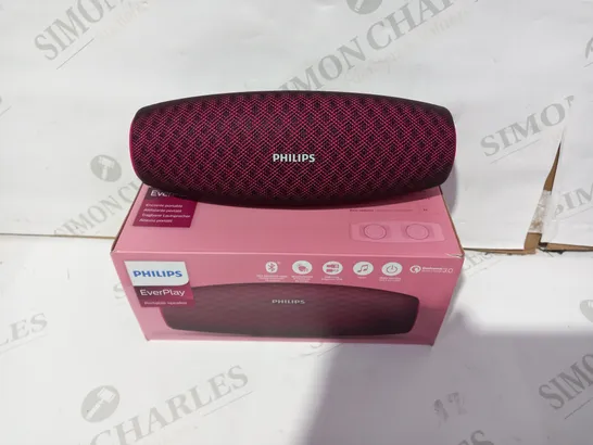 BOXED PHILIPS EVER PLAY PORTABLE SPEAKER