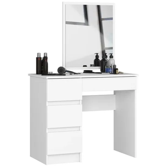 BOXED HIGNITE DRESSING TABLE WITH MIRROR 