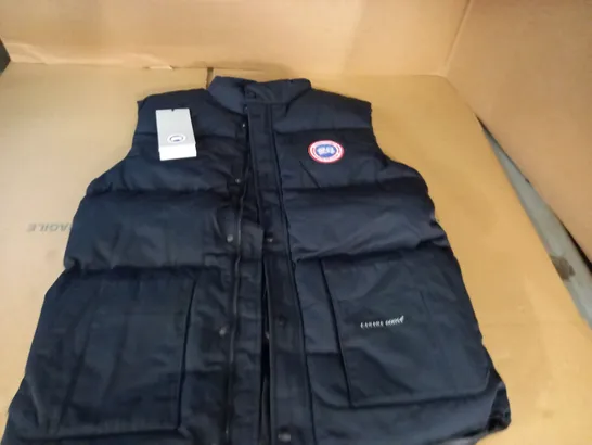 CANADA GOOSE INSULATED BODY WARMER IN BLACK - XXL