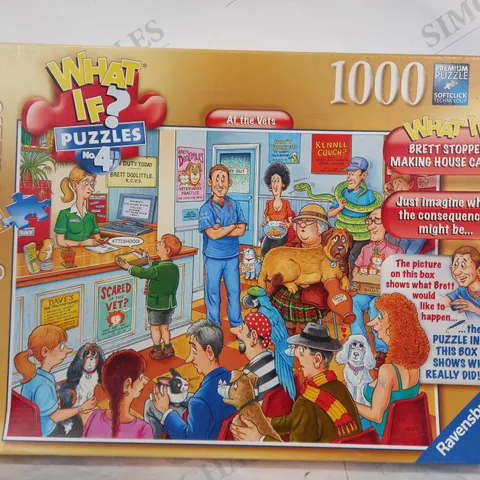 RAVENSBURGER 1000 PIECE WHAT IF JIGSAW PUZZLE NO 4