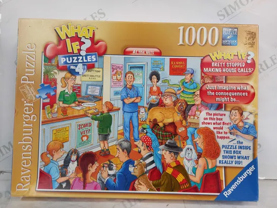 RAVENSBURGER 1000 PIECE WHAT IF JIGSAW PUZZLE NO 4