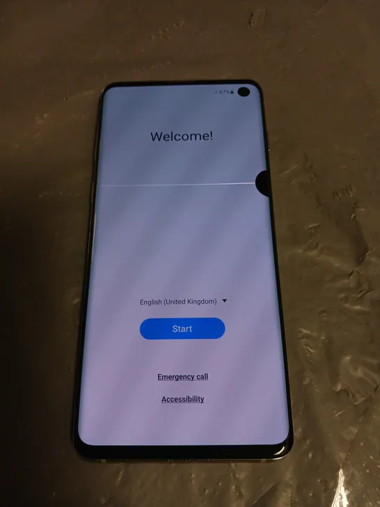 UNBOXED SAMSUNG GALAXY S10 MOBILE PHONE