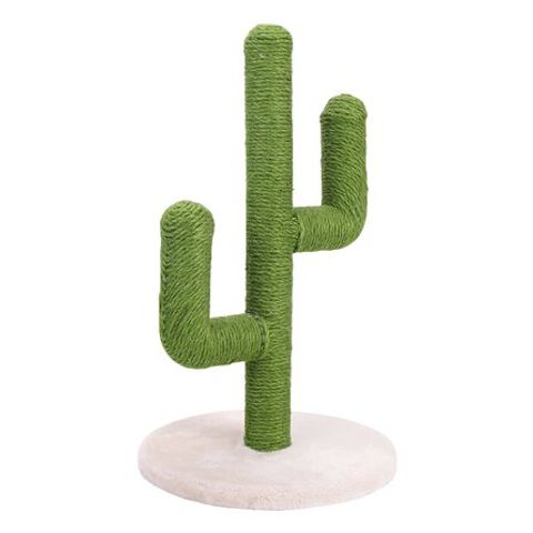 BOXED HEAVY DUTY CACTUS DESIGN CAT TREE SCRATCHING POST