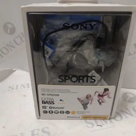 BOXED SONY WI-SP600N EARBUDS