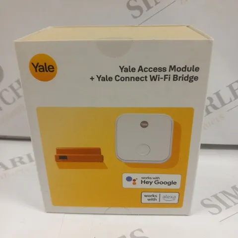 BOXED AND SEALED YALE ACCESS MODULE AND YALE CONNECT WI-FI BRIDGE