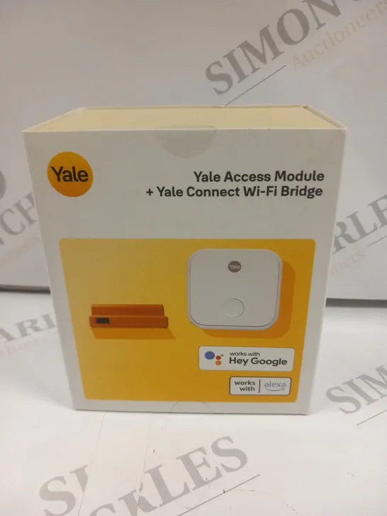 BOXED AND SEALED YALE ACCESS MODULE AND YALE CONNECT WI-FI BRIDGE