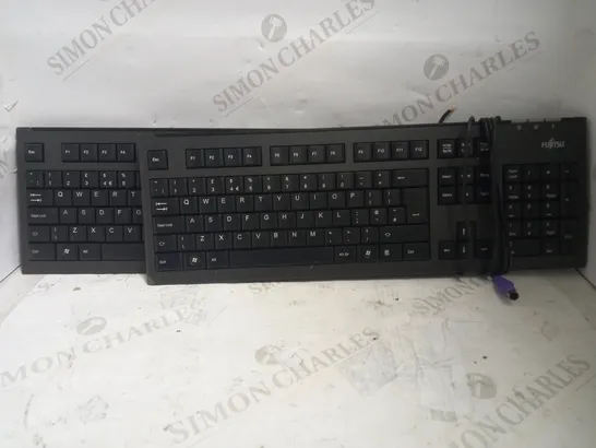 LOT OF 10 ASSORTED COMPUTER KEYBOARDS