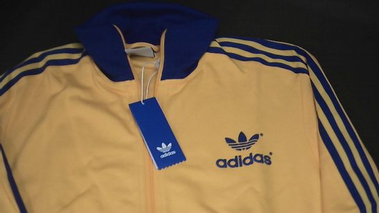ADIDAS 70'S TRACKTOP IN YELLOW - UK L