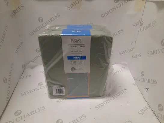 BRAND NEW GEORGE HOME DUVET SET KING SIZE