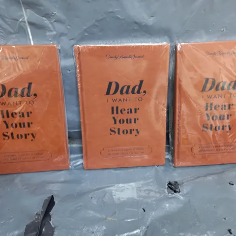 LOT OF APPROX 20 DAD I WANT TO HEAR YOUR STORY FAMILY KEEPSAKE JOURNAL