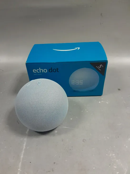 BOXED AMAZON ECHO DOT 5TH GEN SMART SPEAKER 