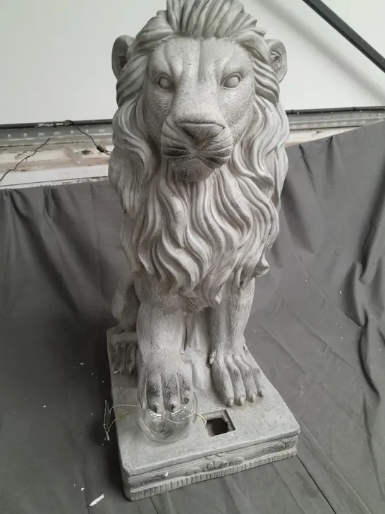 BOXED MY GARDEN STORIES LION SCULPTURE - COLLECTION ONLY