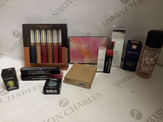 LOT OF APPROXIMATELY 12 DESIGNER MAKE-UP ITEMS, TO INCLUDE DIOR, ESTEE LAUDER, MAC, ETC