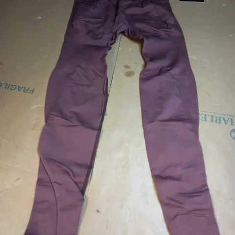 LAZULI LABEL PURPLE GYM PANTS SIZE S 