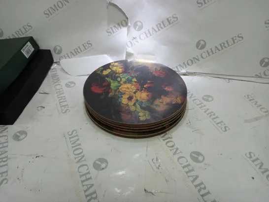 6 MELAMINE ROUND TABLEMATS