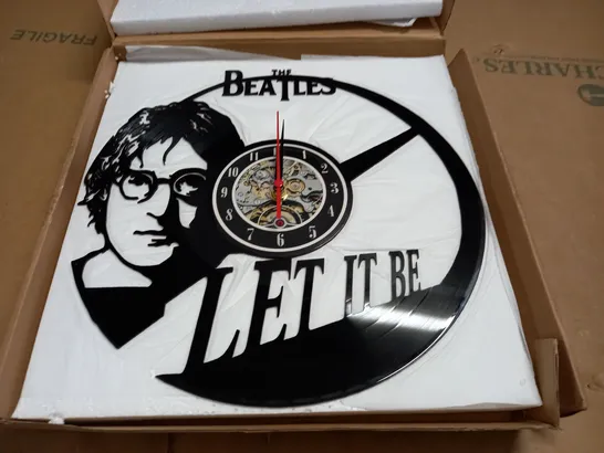 THE BEATLES LET IT BE WALL CLOCK