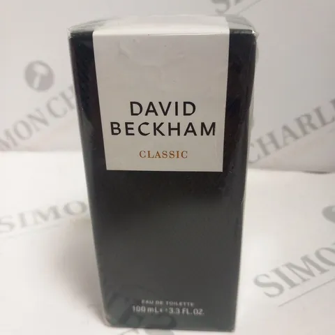 BOXED AND SEALED DAVID BECKHAM CLASSIC EAU DE TOILETTE 100ML