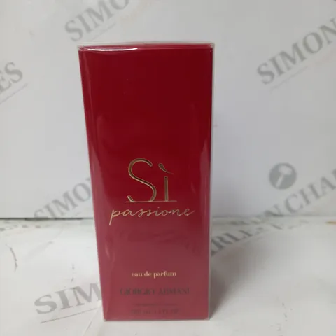 GIORGIO ARMANI SI PASSIONE EAU DE PARFUM 100ML - SEALED 