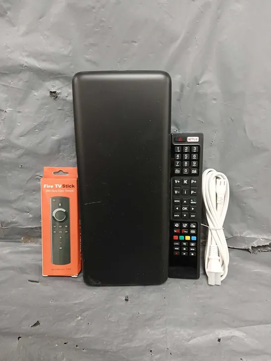 BOX OF APPROXIMATELY 12 ASSORTED ITEMS TO INCLUDE - REMOTE , FIRE TV STICK , TV BOX PRO ETC