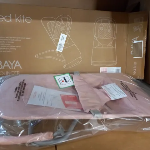 BOXED RED KITE BAYA BOUNCER IN BLUSH PINK 