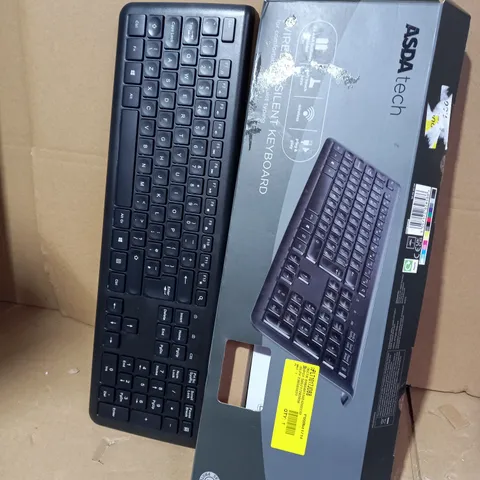 ASDA TECH WIRELESS SILENT KEYBOARD 