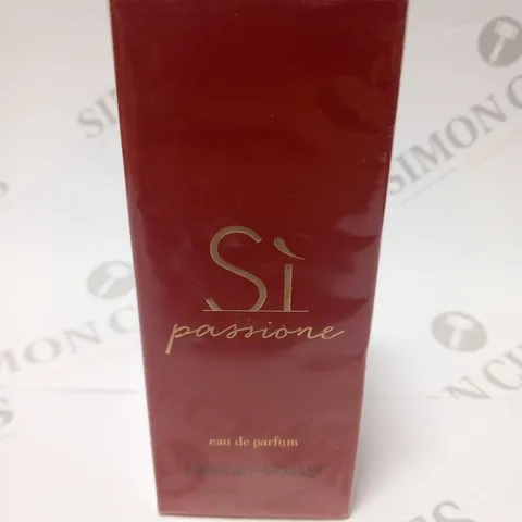 BOXED AND SEALED GIORGIO ARMANI  SI PASSIONE EAU DE PARFUM 100ML