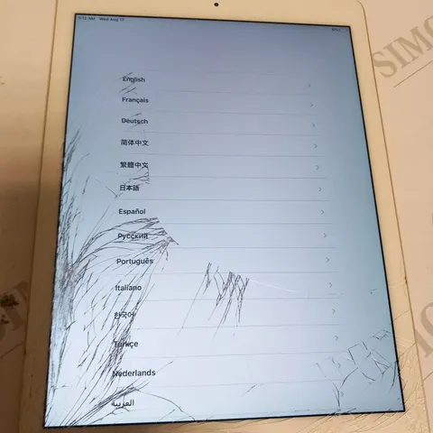 APPLE IPAD AIR 2ND GENERATION