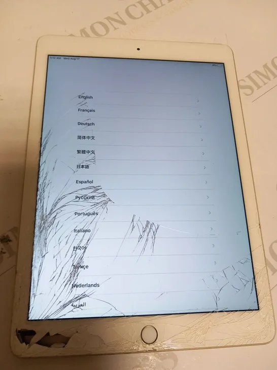 APPLE IPAD AIR 2ND GENERATION