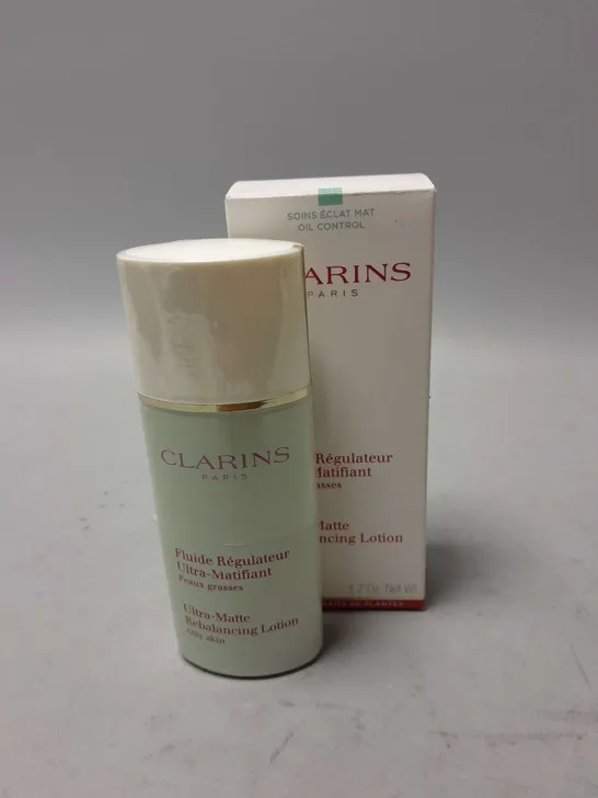 BOXED CLARINS ULTRA-MATTE REBALANCING LOTION 50 ML SKINCARE