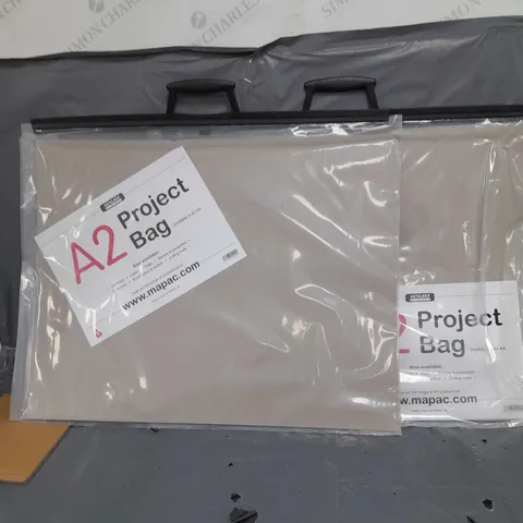 TWO A2 CLEAR PROJECT BAGS